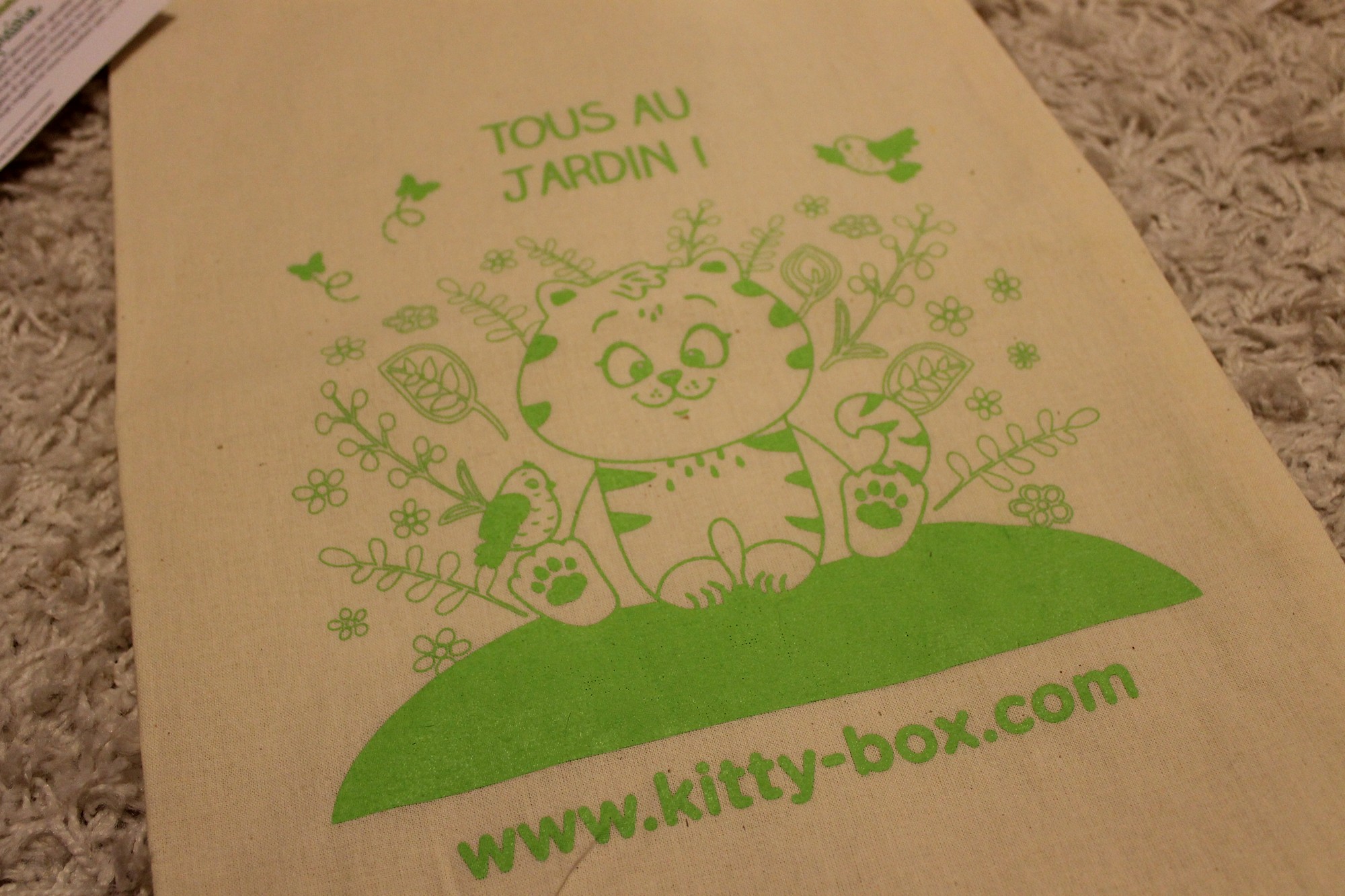 Initials CB - Kitty box du mois d'octobre - Initials CB